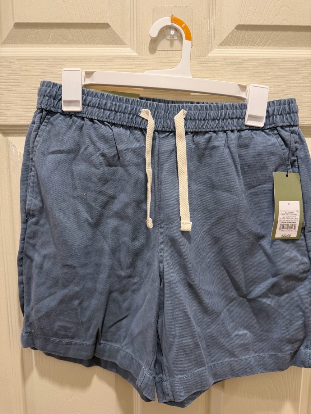 Goodfellow & Co Blue “The Vintage”Drawstring Shorts 7” Inseam- Small